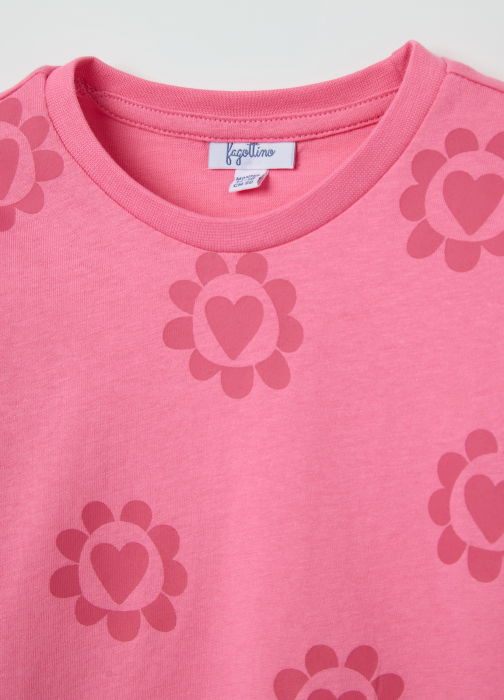 Футболка Для Девочек Розовая 9-36 Месяцев [3]