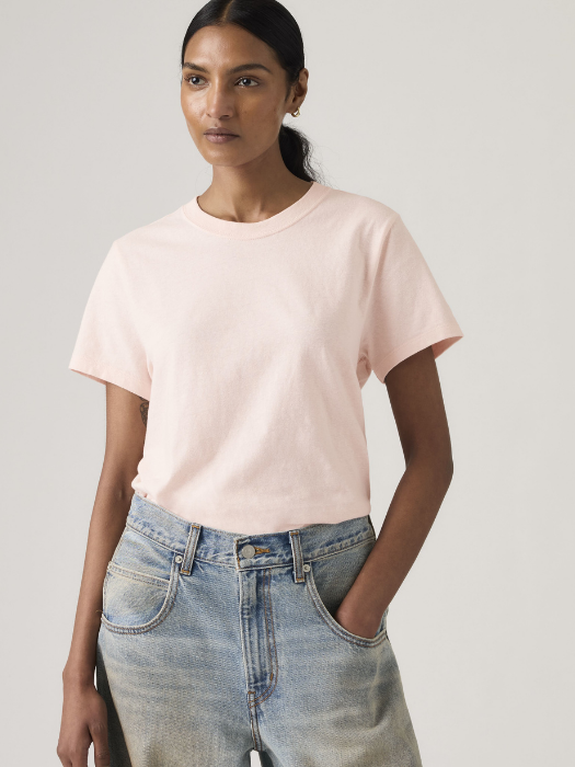 Tricou Roz Deschis Regular Femei [3]