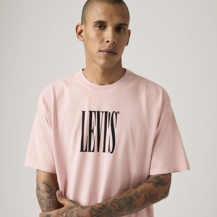 Tricou Roz Deschis Relaxed Barbati [3]