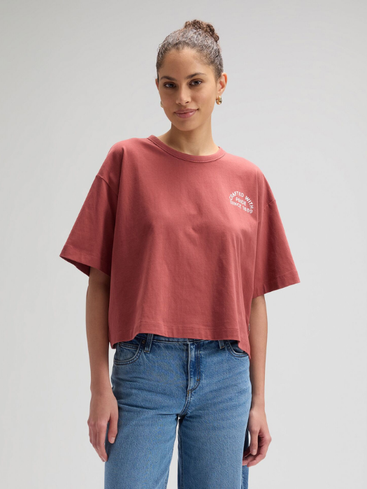 Tricou Roz Relaxed Femei [3]