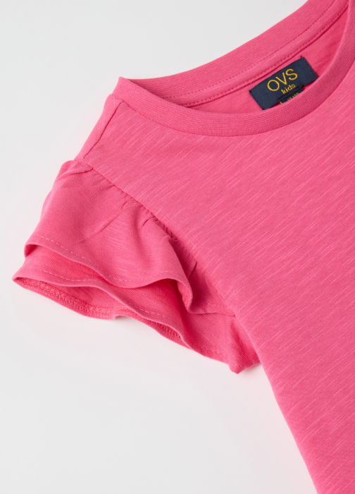 Tricou Shocking Pink Fete 3-10 Ani [4]