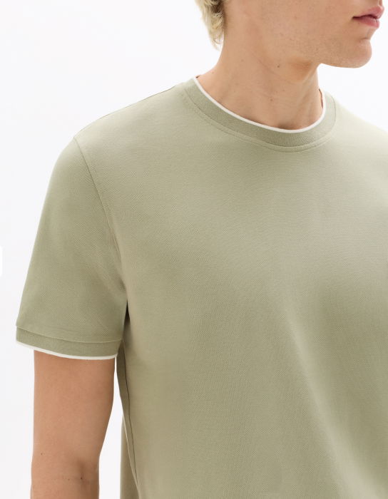 Tricou Verde Regular Barbati [4]