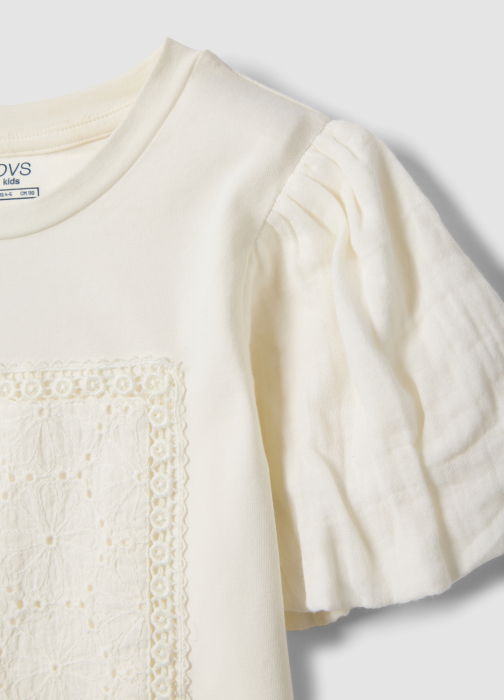 Футболка Для Девочек White Alyssum 3-10 Лет [3]