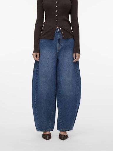 Vero Moda Blugi Albastri KAITLIN Femei [2]