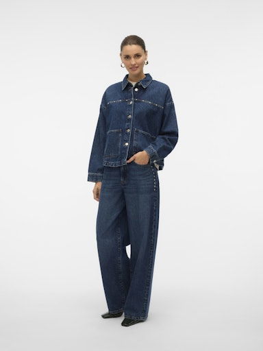 Vero Moda Джинсы Dark Blue Denim RAE  [1]