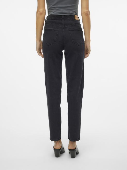Vero Moda Blugi Gri Inchis TESSA Mom Femei [5]