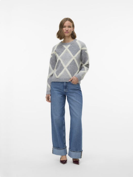 Vero Moda Джинсы Medium Blue Denim RAE Straight [1]