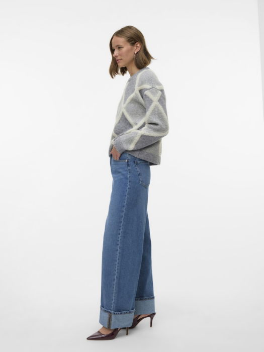 Vero Moda Джинсы Medium Blue Denim RAE Straight [2]