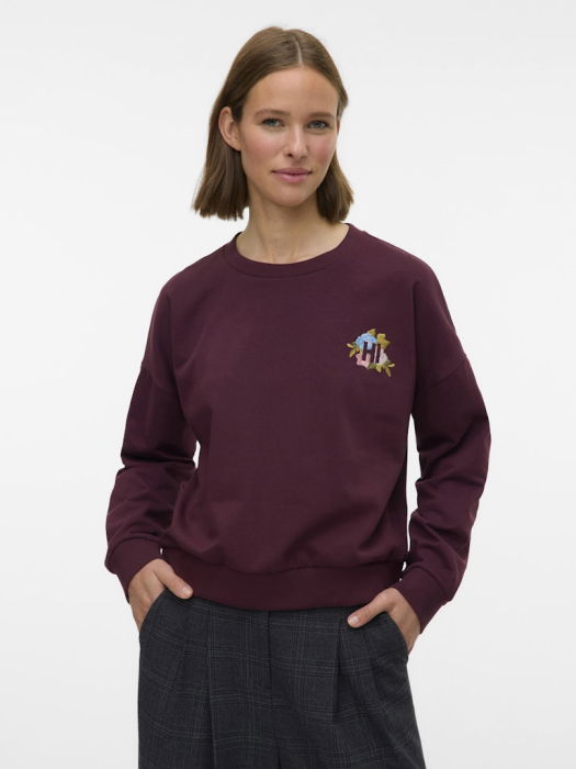 Vero Moda Свитшот Bordo  [2]