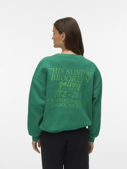 Vero Moda Женский Свитшот Зелёный Regular [4]