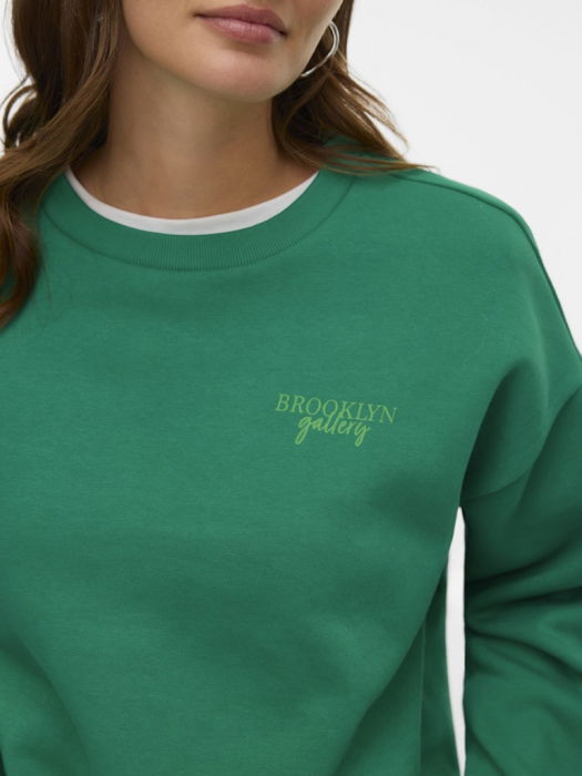 Vero Moda Женский Свитшот Зелёный Regular [3]