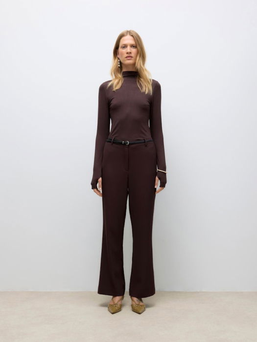 Vero Moda Водолазка Chocolate Plum  [1]