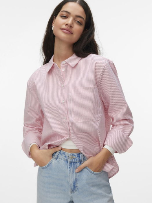 VERO MODA Camasa Jazzy Snow White  Femei [2]