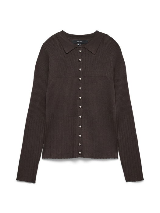 Vero Moda Cardigan Maro Inchis  Femei [6]