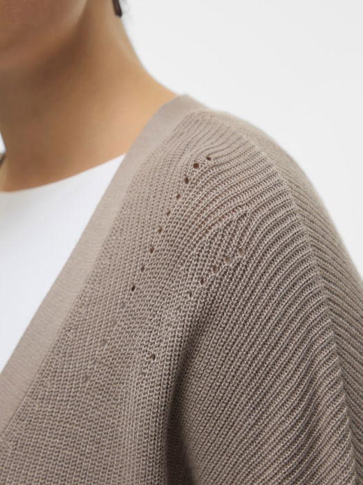 Женский Кардиган Тёмно-Серый  [3]