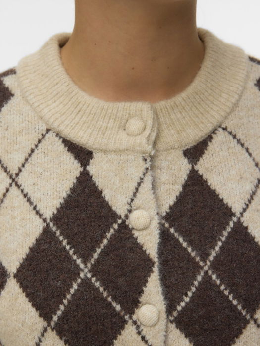 Vero Moda Cardigan Maro Inchis  Femei [3]