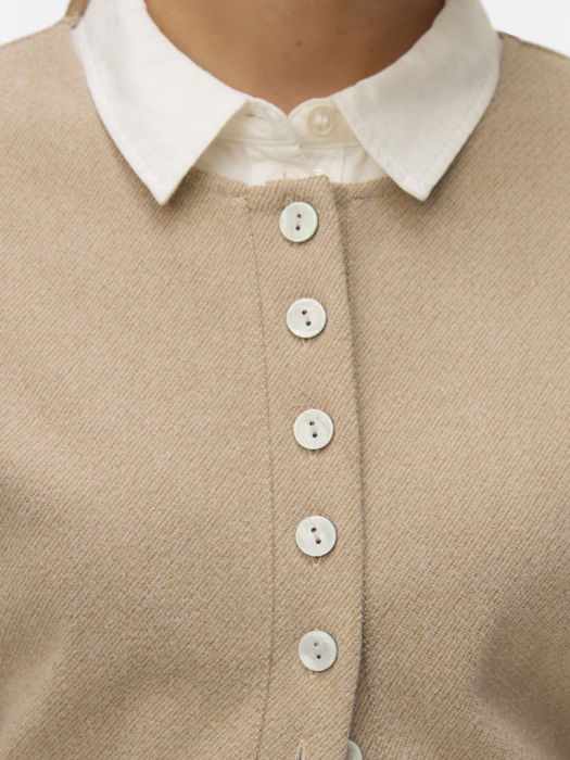 Vero Moda Кардиган Silver Mink  [4]