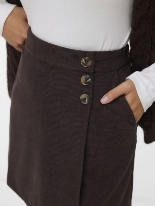 Vero Moda Fusta Maro Inchis  Femei [3]