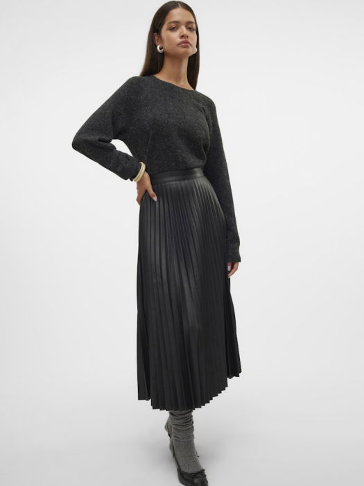 Vero Moda Fusta Neagra  Femei [2]