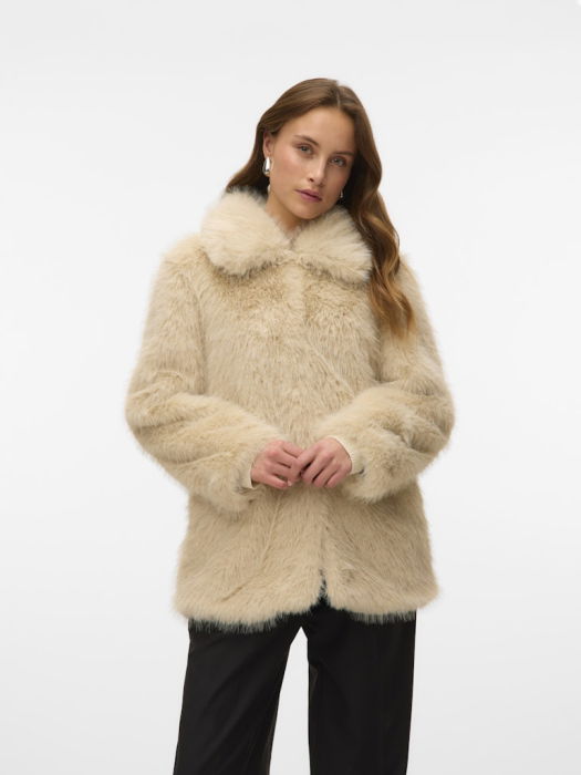 Vero Moda Зимняя Куртка Бежевая [2]