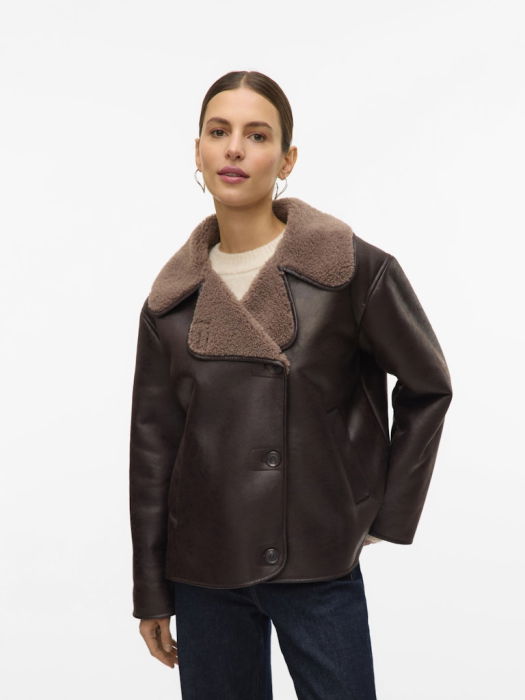 Vero Moda Geaca De iarna Maro Inchis  Femei [2]