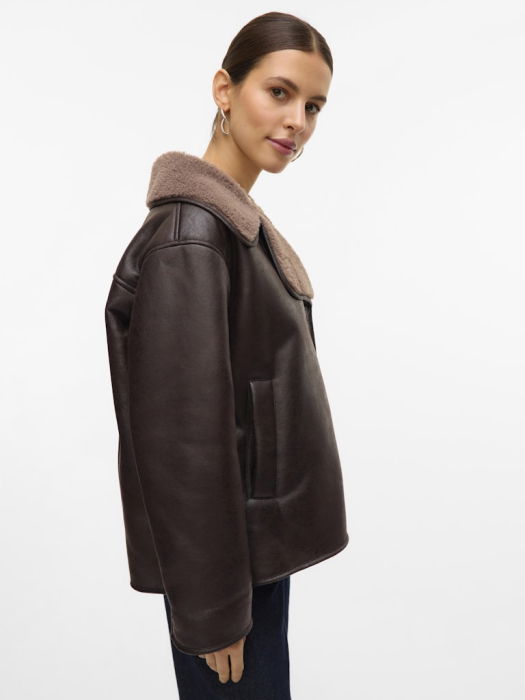 Vero Moda Geaca De iarna Maro Inchis  Femei [3]