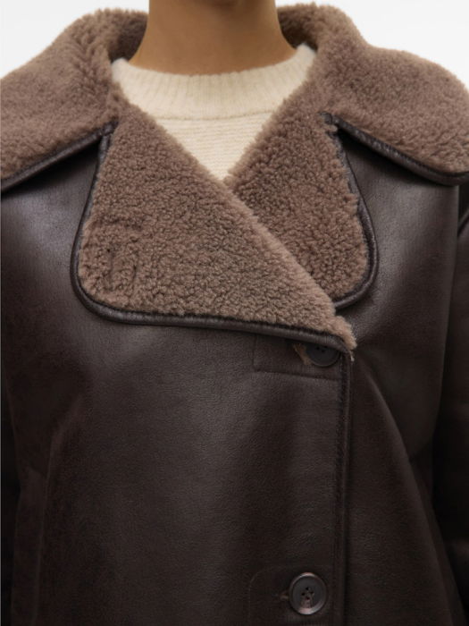 Vero Moda Geaca De iarna Maro Inchis  Femei [4]