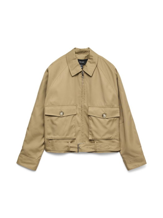 Vero Moda Geaca Bej  Femei [5]