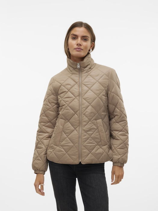 Vero Moda Geaca Bej  Femei [2]