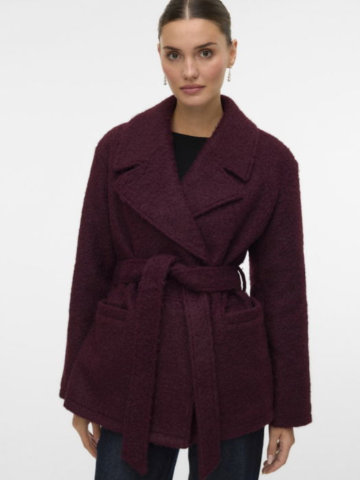 Vero Moda Palton Rosu Visiniu  Femei [2]