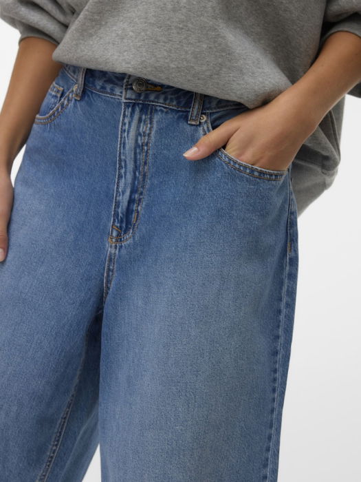 VERO MODA Женские Шорты Medium Blue Denim Regular [2]