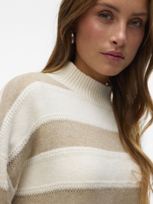 Vero Moda Pulover Crem  Femei [4]