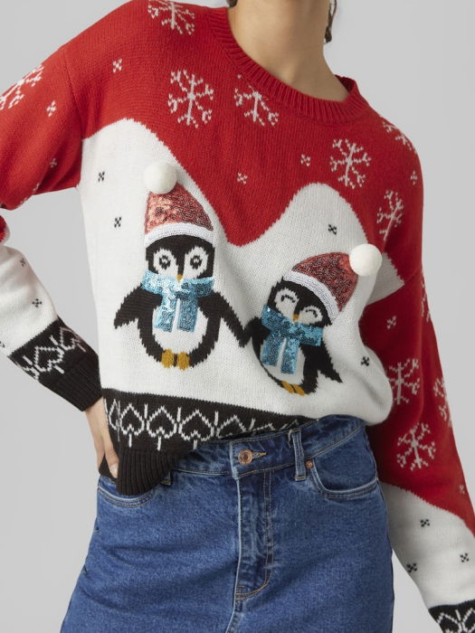 Vero Moda Свитер Chinese Red  [3]