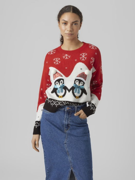 Vero Moda Свитер Chinese Red  [2]