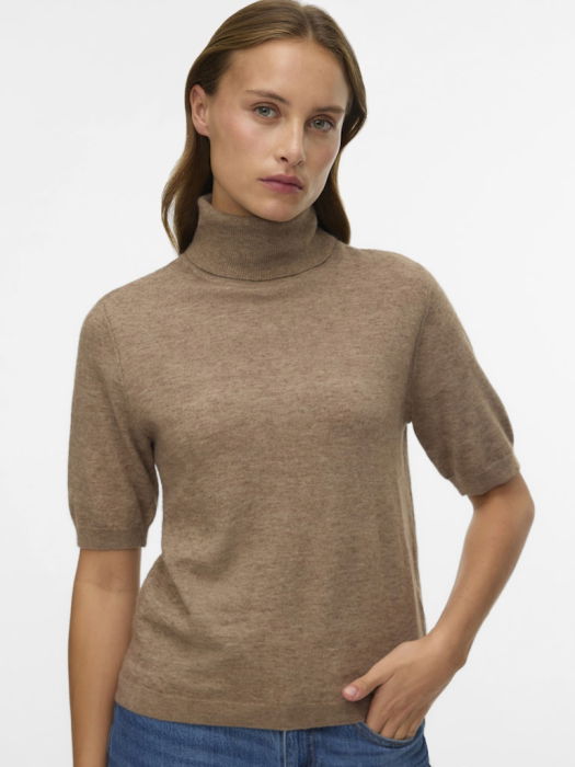Vero Moda Свитер С Коротким Рукавом Fossil Relaxed [4]