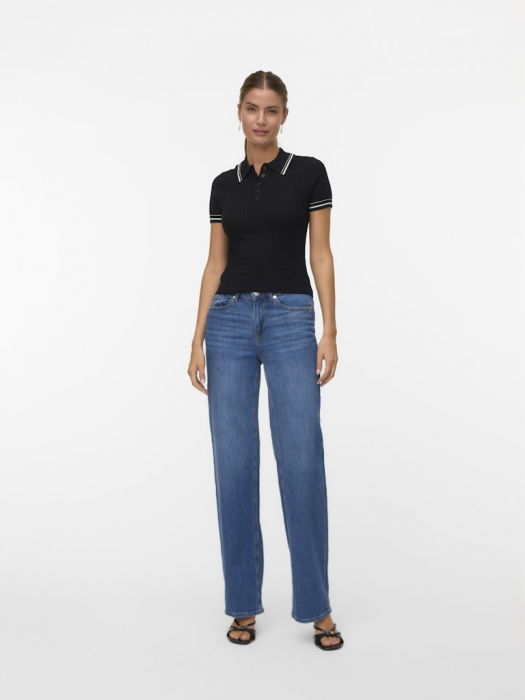 Vero Moda Свитер С Коротким Рукавом Negru  [1]