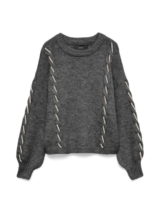 Vero Moda Pulover Gri Inchis  Femei [1]
