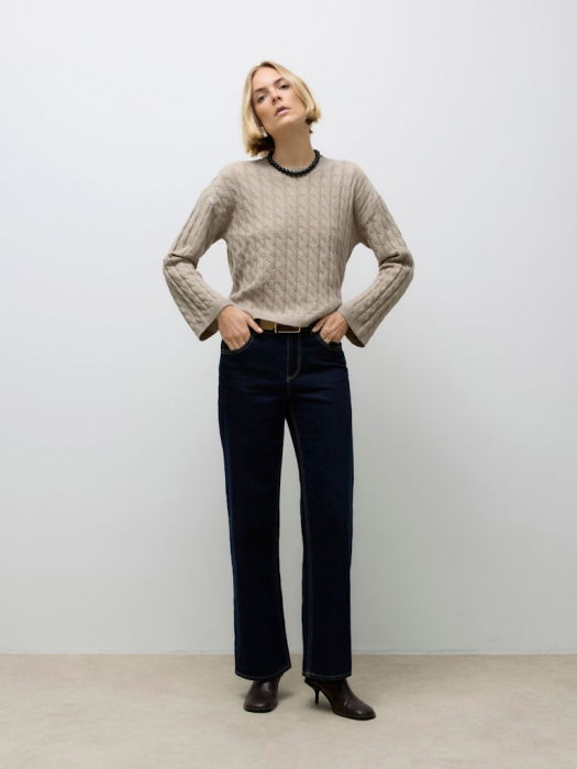 Vero Moda Pulover Bej  Femei [3]