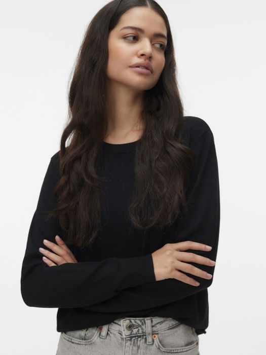 Vero Moda Pulover Negru Regular Femei [2]