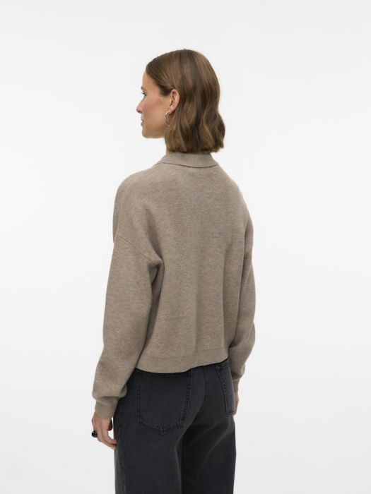 Vero Moda Pulover Bej  Femei [3]