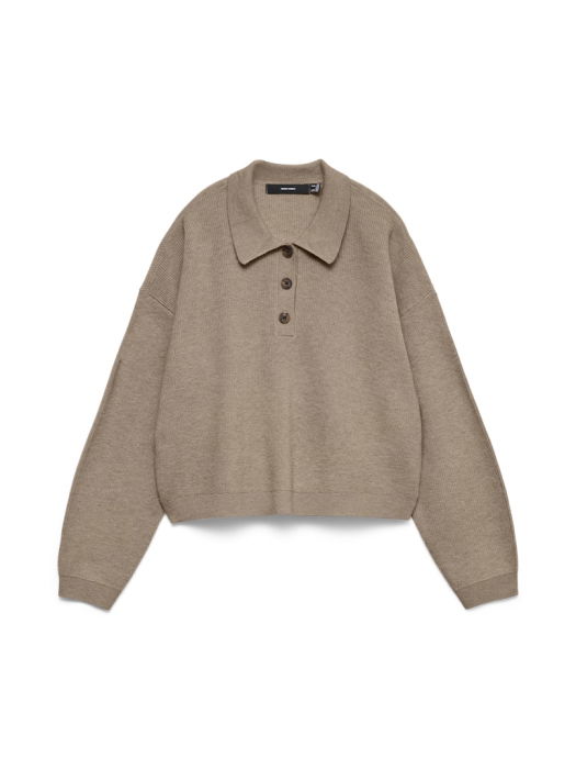 Vero Moda Pulover Bej  Femei [5]