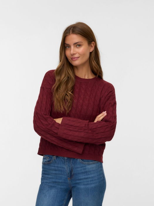 Vero Moda Pulover Maro  Femei [2]