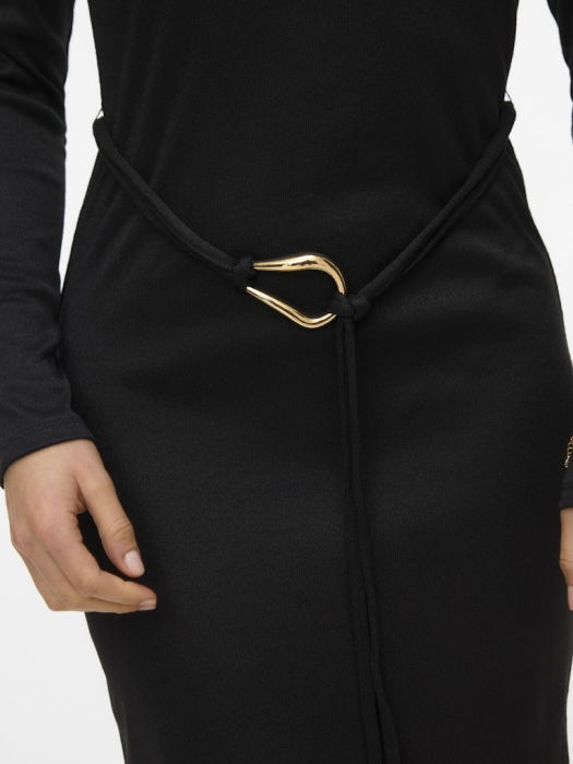 VERO MODA Женское Платье Black Solid  [3]