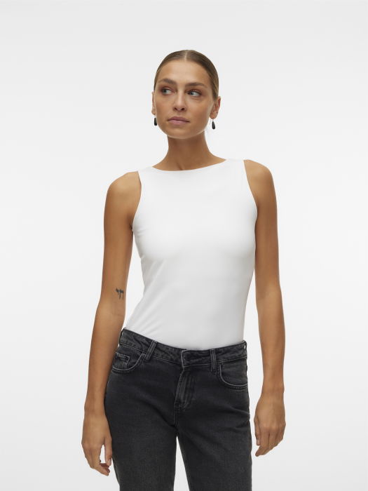Vero Moda Top Alb  Femei [3]