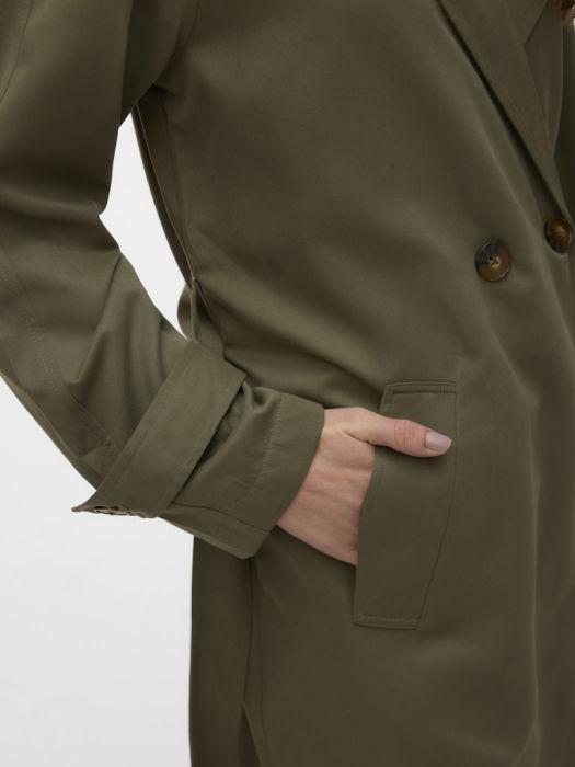 Trench Haki Femei [4]