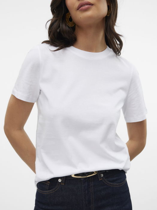Vero Moda Tricou Alb  Femei [4]