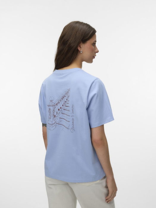 Tricou Albastru Deschis Femei [3]