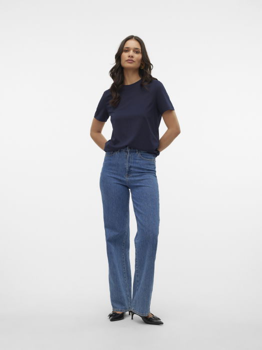 Vero Moda Женская Футболка Синяя  [4]