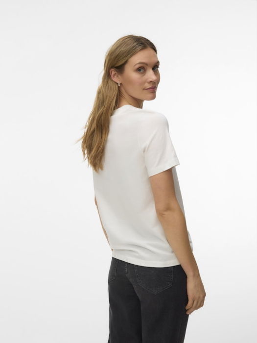 Vero Moda Tricou Alb Regular Femei [4]