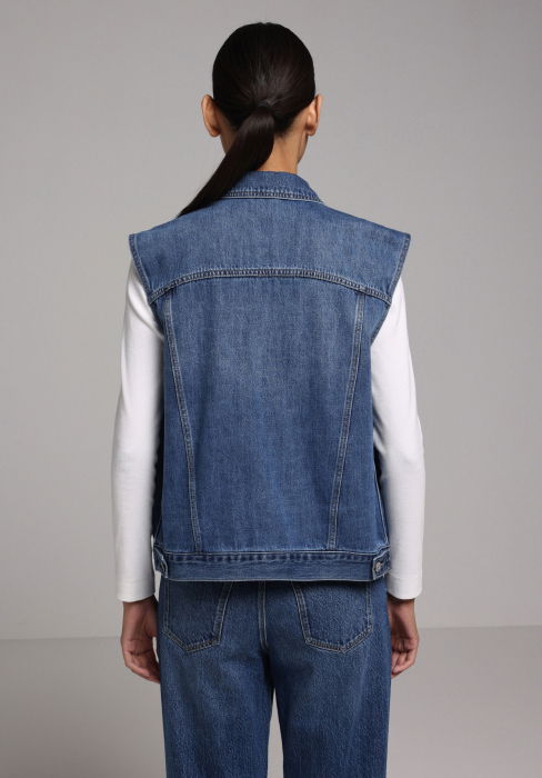 Vesta Albastra Femei [2]